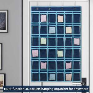 Organizador Colgante de PVC con 36 Bolsillos para Teléfonos Celulares, con Ganchos y Etiquetas Numeradas para Teléfonos Celulares - Product Image 5