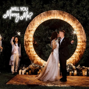 Insegna al Neon Personalizzabile in Acrilico 'Sposami' con LED a Risparmio Energetico per Proposte di San Valentino e Compleanni - Product Image 4