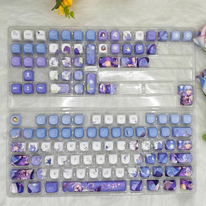Juego de teclas de anime Robin, teclas PBT Cherry MOA, perfil inglés tailandés, teclas para juegos, accesorios para <span class=keywords><strong>teclado</strong></span> mecánico - Product Image 5