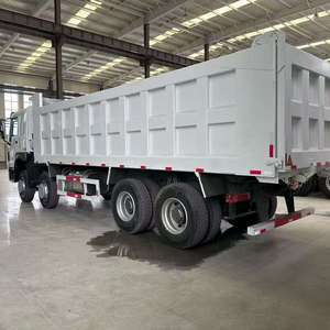 รถดัมพ์มือสอง HOWO 371 420 แรงม้า 12 ล้อ 8x4 รถบรรทุกเทท้ายมือสอง Sinotruk Haowo รถดัมพ์ 375 แรงม้า - Product Image 4