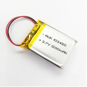 Li יון פולימר lipo הסוללה 1200mah 103040 703450 3.7V 1250mAh 1200mAh נטענת li-פולימר