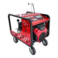 Pompe à brouillard portable Timecore ZHSD-S800 pour l'extinction d'incendies, pompe à pulvérisation à essence haute pression pour les secours d'urgence
