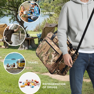 Sac isotherme électrique pour pique-nique avec logo personnalisé, imperméable, thermique, avec prise de courant 12 volts pour voiture - Product Image 3