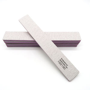 คุณภาพสูงญี่ปุ่นสีขาว Zebra เล็บไฟล์สี่เหลี่ยมผืนผ้าล้างทําความสะอาดได้เล็บไฟล์เล็บธรรมชาติ 80 100 120 150 180 240 - Product Image 5