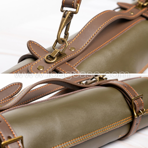 ม้วนมีดหนังสำหรับเชฟในครัวแบบพรีเมียมสั่งทำได้ - Product Image 6