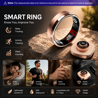 Anneau intelligent scientifique pour la mesure de la fréquence cardiaque, de l'état d'oxygénation sanguine tout au long de la journée, de l'oxygénation pendant l'exercice et du sommeil, avec algorithme de haute précision