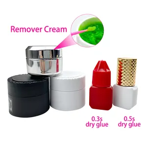 Hot Koop Crème Lijm Remover, Groothandel Beste Kwaliteit Cream Wimper Extension Remover, Wimper Crème Remover Voor Wimper