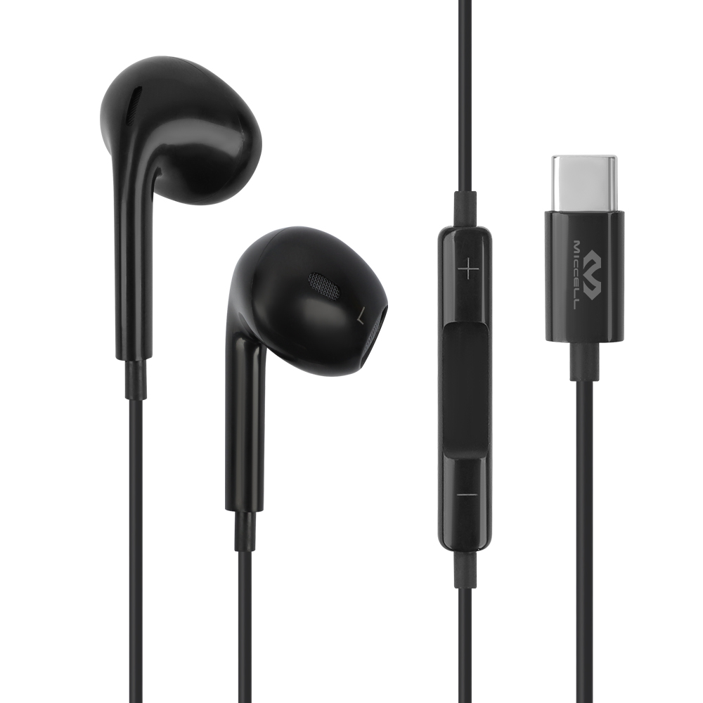 OEM customized Wired type c earphones headphone headset with mic for realme wired sports earphones