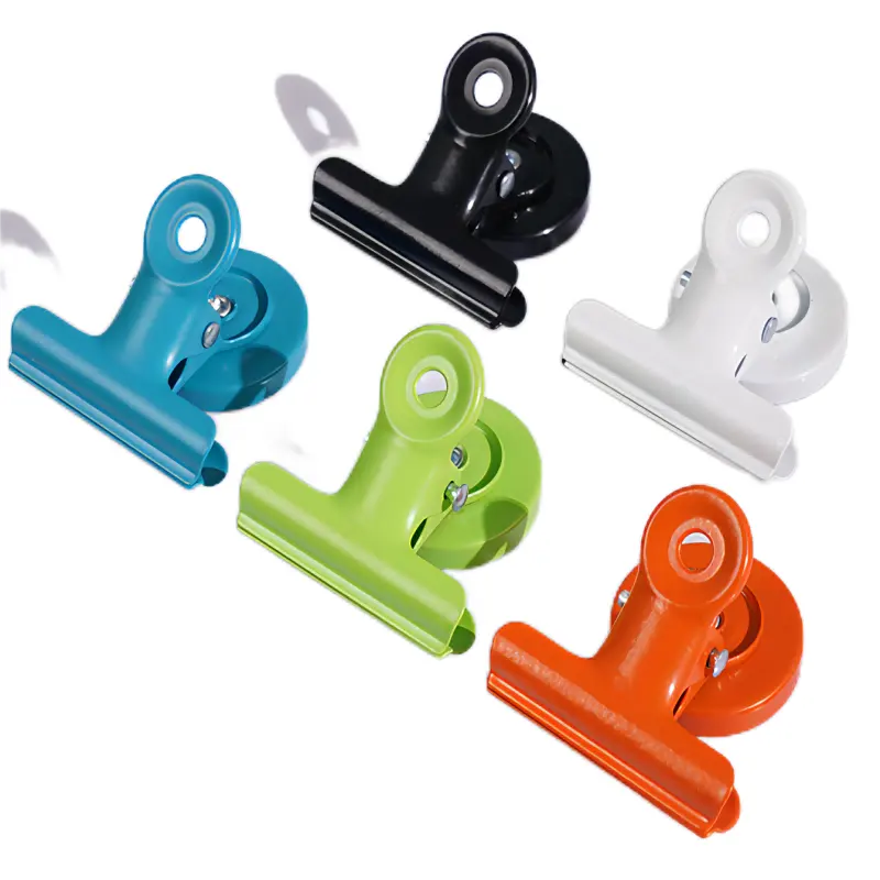 Clips magnétiques pour tableau blanc Clips de notes mémo pour bureau école maison