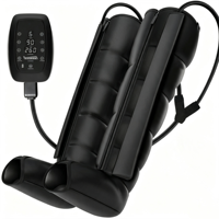 Bottes de massage à compression d'air pour les jambes, six chambres, enveloppement complet, masseur à air, thérapie sportive, récupération musculaire pour athlètes, physiothérapie