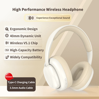 P2961 headphone nirkabel, Headset Gaming dengan mikrofon penghilang kebisingan Stereo HiFi untuk komputer Esports