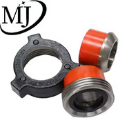 Raccord de tuyauterie en acier au carbone de 2 pouces, type marteau, filetage femelle FIG 206, forgé et soudé pour conduites de gaz et d'huile