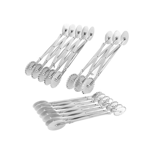 Divisor de massa ajustável, aço inoxidável, ferramentas de cozinha, faca, roda de massas, pizza, pastelaria, cortador, imperdível - Product Image 4