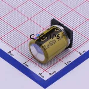 Condensador Electrolítico de Aluminio SMD VKML1702G220MV, D12.5xL17mm 22uF 20% 400V 570mA-100kHz - Product Image 1