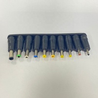 Adaptateur multifonctionnel pour ordinateur portable Convertisseur DC 8 pcs/set Universal DC Power Supply Plugs Converter Connector DC 5521 Adapter