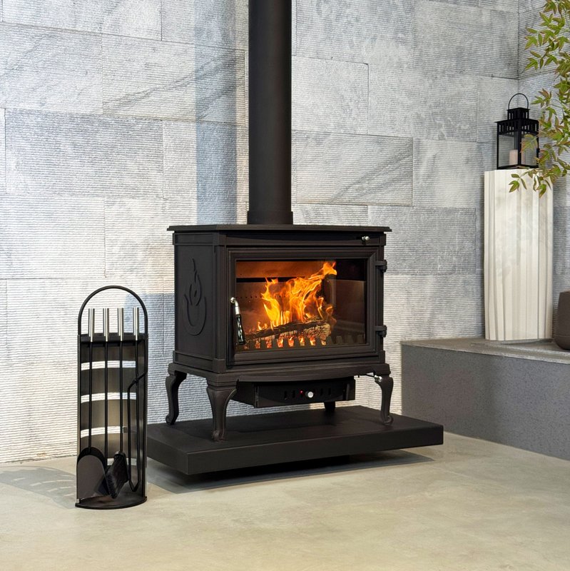 Traditional Real Fire Freestanding Heater with