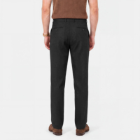 Chino décontracté personnalisé avec logo, vente en gros, tissu respirant de luxe avec laine, chino pour homme