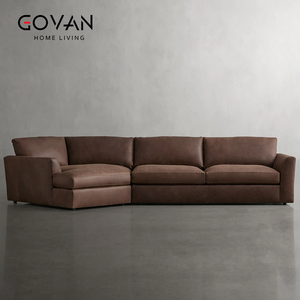 Modern-style Genuine <strong>Leather</strong> <strong>Sofas</strong> for Living Rooms, Leisure Areas, Reception Areas and Commercial Premises - Product Image 6