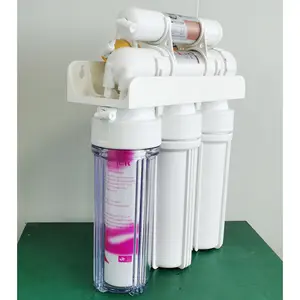 Trasparente 5 alloggiamento del depuratore d'acqua trasparente non è necessario alimentare il filtro dell'acqua in ceramica per uso domestico senza scarico delle acque reflue