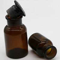 Bouteille en verre pour diffuseur de parfum de maison 100ml Bouteille en verre vide pour diffuseur de parfum de roseau avec bouchon en bois