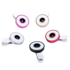 Mobile Phone Fill Light Mini Beauty Ring Light Universal Clip On For iPhone Camera Flash Lights - Product Image 2