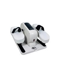 Appareil d'exercice pour les jambes compact et portable pour personnes âgées, à utiliser sous le bureau, à domicile, avec écran.