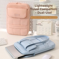 Sac à bandoulière pour ordinateur portable et tablette 15 pouces en polyester, ultra-léger, pliable, grande capacité, avec pochette intérieure – Best-seller transfrontalier