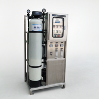 Système RO 500 LPH, machine à eau pure par osmose inverse personnalisée, installation de traitement d'eau RO commerciale avec performance stable