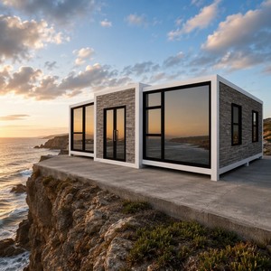 Casa Contenedor Expandible SUNRISE Moderna y Transpirable de 20 pies/40 pies, Villa Prefabricada en Venezuela, 3 Años de Garantía, Acceso Remoto - Product Image 1
