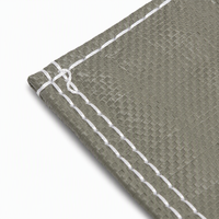 Sac tissé économique pour emballage alimentaire thermocoupé 110 x 150 cm 139 g avec structure respirante pour usines de transformation