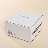 Boîtes d'expédition en carton ondulé imprimées avec logo personnalisé, recyclables