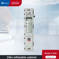 Gabinete de Distribución de Alta Tensión (35kV) con Aislamiento de Gas, Tipo Inflable, Metálico, para Interiores, Especificaciones Personalizables