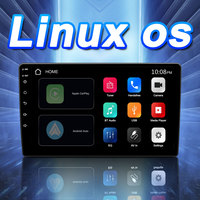 Autoradio universel 2 Din de 9 pouces avec écran tactile sans fil CarPlay Android Auto IPS Radio Carplay sous licence