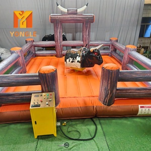 Toro Mecánico Inflable para Competencia en Parques <span class=keywords><strong>de</strong></span> Diversiones, Máquina <span class=keywords><strong>de</strong></span> Toreo Mecánico para Niños en Venta - Product Image 3