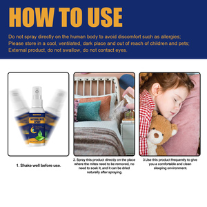 Hot Sale South Moon Natural <strong>Mite</strong> <strong>Spray</strong> Cloth Demodex Removal <strong>Spray</strong> Home Care Product - Product Image 6