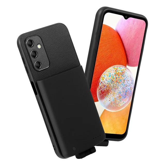 For A14 5000mAh Li-Polymer Battery Case High Capacity Power Bank Wireless Charger 100W Fast Charging LED Display Portable