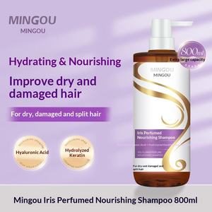 MINGOU Ensemble <span class=keywords><strong>Shampooing</strong></span> et Après-<span class=keywords><strong>Shampooing</strong></span> Hydratant Liquide <span class=keywords><strong>Extra</strong></span>-Large Unisexe Anti-Pelliculaire Formule Lissante Contrôle du Sébum 800ml - Product Image 4