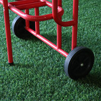 Chariot de rangement mobile pour équipement de football Iron Hat Cone Cart, avec roues, démontable, personnalisable avec logo, professionnel