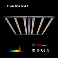 LED de culture commerciale 4x4ft 645 Watt à sortie de photons stable pour une stabilité commerciale accrue
