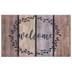 Custom Printed <b>Outdoor</b> Flocked Recycled Crumb Rubber Polyester Nylon Welcome Door <b>Mats</b> - Product Image 2