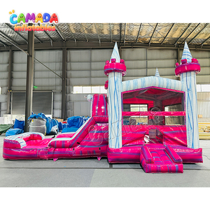 Châteaux gonflables pour enfants de qualité commerciale, <span class=keywords><strong>jeux</strong></span> combinés gonflables, toboggan géant, châteaux gonflables comprenant un <span class=keywords><strong>accessoire</strong></span> souffleur - Product Image 2
