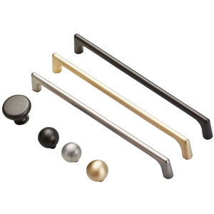 Lgcdis Cabinet <b>Knobs</b> Round Zinc Alloy Pearl <b>Black</b> Minimalist Wardrobe Kitchen Drawer Handles - Product Image 3