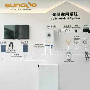 Sonnen- módulo de energía solar para el hogar, equipo de energía fotovoltaica, con monitoreo wifi, 700w, 600W, 550w y 450w