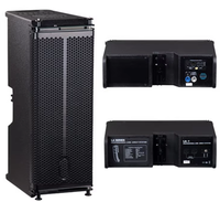 PA LA-1 Dual 6 Inch Mini Line Array Sound Box Speaker Sistem Speaker Array Profesional