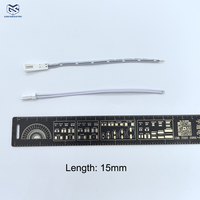 Konektor Dupont kabel Strip cahaya SMD 2-Pin betina & jantan 15mm insulasi PVC konduktor tembaga-Aksesori pemasok