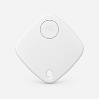 Traceur intelligent de clés et d'objets avec localisateur sans fil en plastique, fonction de recherche à distance, traqueur de bagages, compatible AirTag et Android