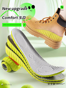 Soletta in PU confortevole Non stancante <span class=keywords><strong>con</strong></span> altezza aumentata <span class=keywords><strong>per</strong></span> Martin grandi <span class=keywords><strong>stivali</strong></span> gialli Ultra-alta altezza Pad supporti <span class=keywords><strong>per</strong></span> arco lavabili - Product Image 6