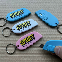 Abrecartas Portátil con Logotipo Personalizado / Mini Cuchillo con Anillo para Llaves para Regalo Promocional
