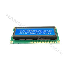 หน้าจอ LCD 1602A สีฟ้า/สีเหลืองเขียว 5V พร้อมไฟแบ็คไลท์ IIC/I2C LCD1602A - Product Image 3