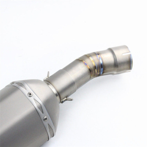 Pot d'échappement Scorpion en alliage de titane et fibre de carbone pour moto BMW <span class=keywords><strong>F800GS</strong></span>/F700GS, couleur argent noir - Product Image 5